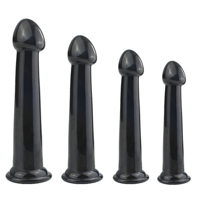 Kit de treinamento de plug anal de 4 tamanhos G Spot Dildo Penis Dong Massageador de próstata