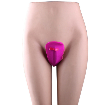 Calcinhas vibratórias confortáveis e invisíveis com controle remoto para mulher