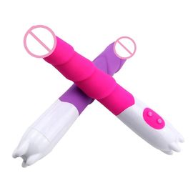 Vibrador de 6 velocidades para brinquedos do sexo do Massager do ponto de G das mulheres, brinquedos eróticos do Masturbator adulto anal do íntimo do vibrador