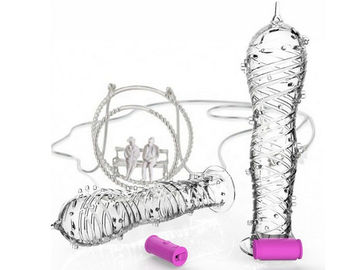 Brinquedo de borracha seguro 55g do sexo de Ring Penis Sleeve Extension Male do galo do pênis do homem