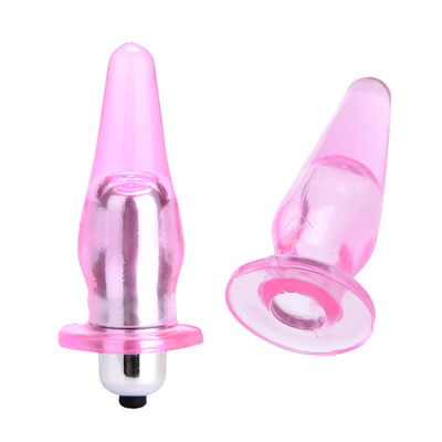 Mulheres de AP-09V que vibram a masturbação anal material do TPE do brinquedo anal do sexo da tomada fácil introduzir