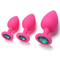 Brinquedo sexual para homens Brinquedo sexual plug anal Brinquedos sexuais médicos Silicone Plug anal sexual 41 mm x 92 mm tamanho