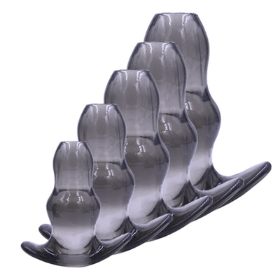 Tomada dobro apta perfeita do túnel, tomada da extremidade da cavidade do TPE/silicone para o treinamento anal