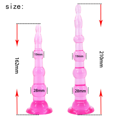 Tomada anal da extremidade de 6 grânulos e de 7 grânulos, instrutor anal Toy do vibrador do Massager de Prostage