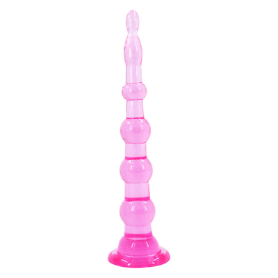 Tomada anal da extremidade de 6 grânulos e de 7 grânulos, instrutor anal Toy do vibrador do Massager de Prostage