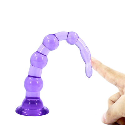 Tomada anal da extremidade de 6 grânulos e de 7 grânulos, instrutor anal Toy do vibrador do Massager de Prostage