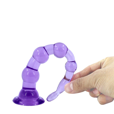 Tomada anal da extremidade de 6 grânulos e de 7 grânulos, instrutor anal Toy do vibrador do Massager de Prostage