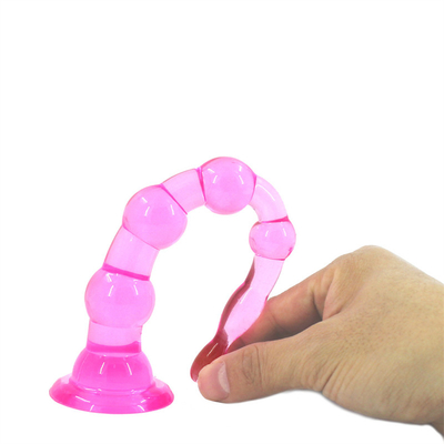 Tomada anal da extremidade de 6 grânulos e de 7 grânulos, instrutor anal Toy do vibrador do Massager de Prostage