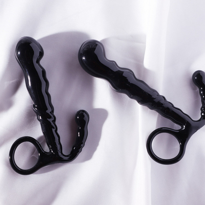 Tomada impermeável macia da extremidade do grânulo 3pcs, Massager anal da próstata da cavidade da tomada do vibrador