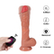 Empurrando o brinquedo realístico do sexo do vibrador, Stimulator anal Clitoral do ponto de G para mulheres