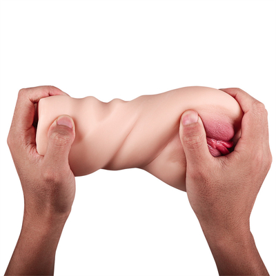 Homens do TPE que masturbam brinquedos "sexy" do sexo da vagina das mulheres do bichano do bolso para homens