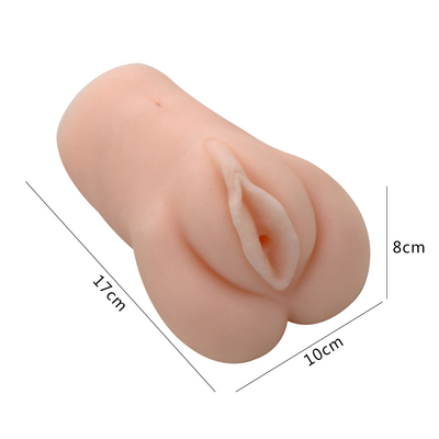 Brinquedos elásticos da masturbação do bichano do bolso da vagina Textured realística do ODM do OEM para o sexo dos homens