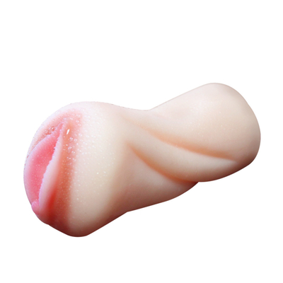 Bichano elástico do bolso da vagina Textured realística para o sexo dos homens