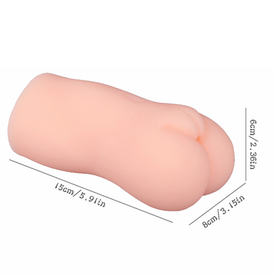 A boca realística do bichano da vagina brinca a masturbação nenhuns produtos masculinos do sexo do copo do Masturbator da boca do bolso dos adultos do vibrador para o homem