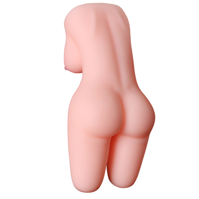 Os brinquedos adultos do sexo de Dropshipping com o 3D realístico Textured 2 em 1 bichano masculino do bolso dos Masturbators