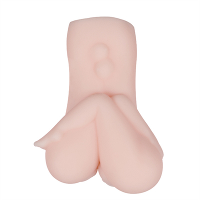 O adulto apertado macio do bichano do silicone masculino anal realístico duplo do Masturbator da vagina da versão brinca brinquedos do sexo para o Masturbator dos homens