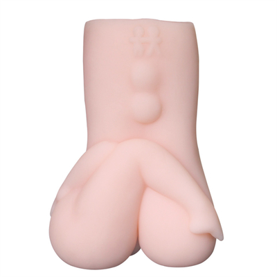 O adulto apertado macio do bichano do silicone masculino anal realístico duplo do Masturbator da vagina da versão brinca brinquedos do sexo para o Masturbator dos homens