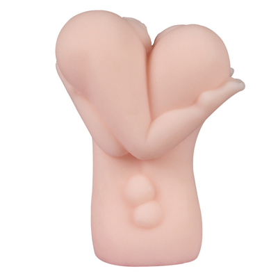 O adulto apertado macio do bichano do silicone masculino anal realístico duplo do Masturbator da vagina da versão brinca brinquedos do sexo para o Masturbator dos homens