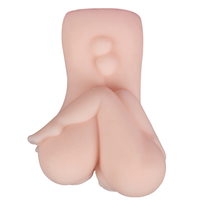 O adulto apertado macio do bichano do silicone masculino anal realístico duplo do Masturbator da vagina da versão brinca brinquedos do sexo para o Masturbator dos homens