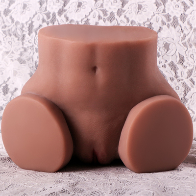 3 em 1 vagina Textured gorda madura do silicone masculino da boca do bichano do bolso do Masturbator firmemente anal para o bichano do sexo do homem brincam o dol do sexo