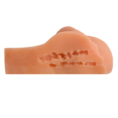 Brinquedos anais do sexo da masturbação dos homens do Masturbator da boca artificial falsificada da vagina do bichano para homens