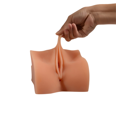 Brinquedos anais do sexo da masturbação dos homens do Masturbator da boca artificial falsificada da vagina do bichano para homens
