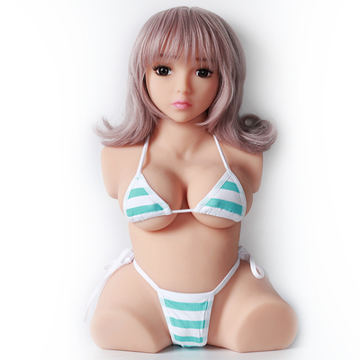 Boneca chinesa japonesa do bichano da mulher de Toy Vagina Big Natural Ass do meio produto adulto da boneca do sexo do corpo para o Masturbator masculino dos homens