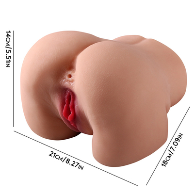 Nádegas 3D realísticas êxitos de vendas da fábrica para os homens que masturbam o silicone Buttocksreal Cat Pocketssimulated Vaginal Sex T