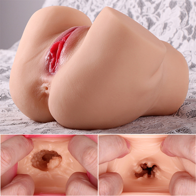 Nádegas 3D realísticas êxitos de vendas da fábrica para os homens que masturbam o silicone Buttocksreal Cat Pocketssimulated Vaginal Sex T