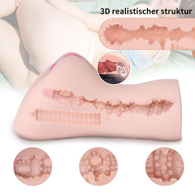 O sexo #1 masculino de venda quente brinca a duplicata fêmea real da vagina, brinquedos masculinos do sexo do bichano do bolso do Masturbator para homens