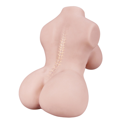 Masturbator masculino das bonecas adultas grandes macias vivos do sexo do torso dos peitos para a vagina Textured realística dos homens 3D com ChannelPop anal