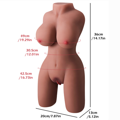 A fábrica vende o sexo masculino realístico Toy For Man da masturbação do melhor meio torso masculino da boneca do corpo