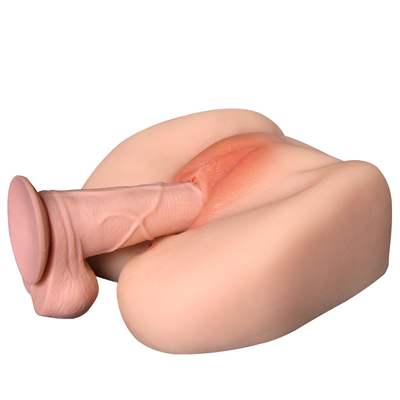 Sexo artificial Toy Fat Butt 2 da vagina da masturbação do preço de fábrica em 1 brinquedo anal de Troso do burro da masturbação para o homem