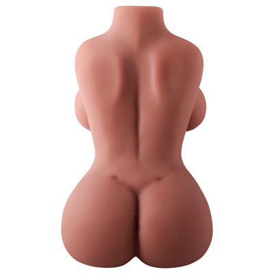 metade dos homens grandes de Toy Suitable Toys Sex Adult da boneca do sexo do peito do bichano realístico fêmea do torso da boneca do saxofone do silicone 5.5kg para homens