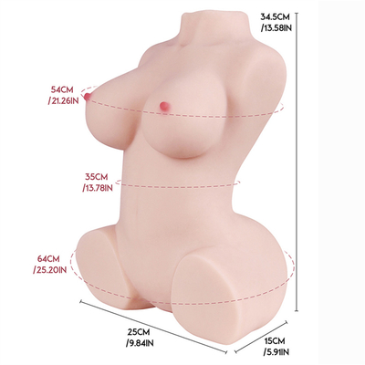 Venda superior boneca masculina do torso de Toy Real Women Modeling Pussy do sexo de 10 quilogramas para o Masturbator do homem