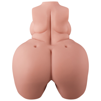 Masturbator realístico masculino vivo com o bichano gordo &quot;sexy&quot; Stroker do corpo do torso com os brinquedos grandes do sexo da extremidade e dos peitos para os homens Pl