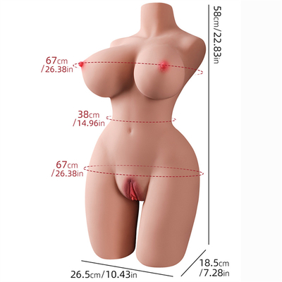 A melhor boneca adulta realística de venda do sexo do bichano boneca grande do Masturbator do burro de 11 quilogramas para o sexo da vagina do homem + sexo anal 11 quilogramas