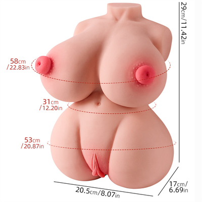 3 em 1 copo masculino do Masturbator para o sexo realístico Toy For Men Massager da vagina do homem