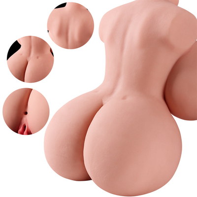 3 em 1 copo masculino do Masturbator para o sexo realístico Toy For Men Massager da vagina do homem