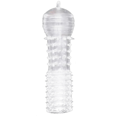 Venda quente Crystal Penis Sleeve Extender para o homem