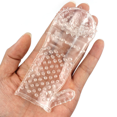 Venda quente Crystal Penis Sleeve Extender para o homem