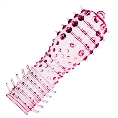 Sexo quente Toy Crystal Penis Enlargement Sleeve da venda para homens