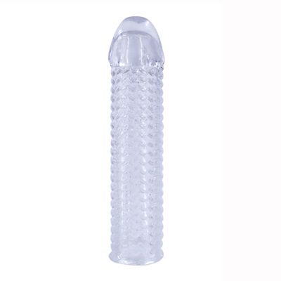 Brinquedo do sexo da luva do galo do pênis das extensões da ampliação do pênis dos produtos do sexo