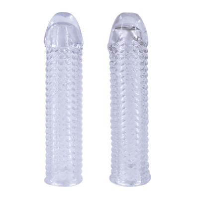 Brinquedo do sexo da luva do galo do pênis das extensões da ampliação do pênis dos produtos do sexo