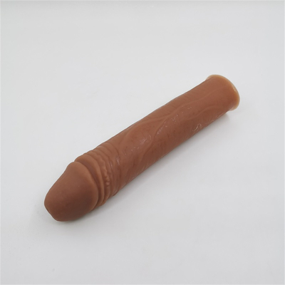 Luva reusável do prolongamento do pênis dos preservativos realísticos grossos masculinos grandes macios super do vibrador do galo da ejaculação do atraso