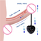 Galo de borracha Ring For Men Sex Toy da vibração de Ring Silicone Vibrator Delay Ejaculation do pênis