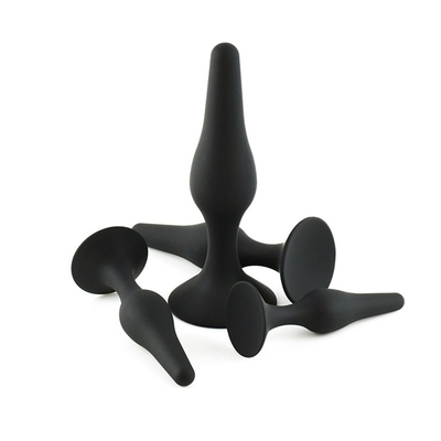 Tomada masculina da extremidade do Massager da próstata da tomada anal do silicone para Toy Anal erótico adulto