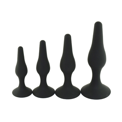 Tomada masculina da extremidade do Massager da próstata da tomada anal do silicone para Toy Anal erótico adulto