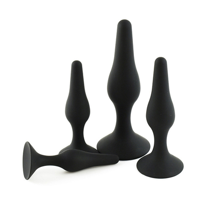 Tomada masculina da extremidade do Massager da próstata da tomada anal do silicone para Toy Anal erótico adulto