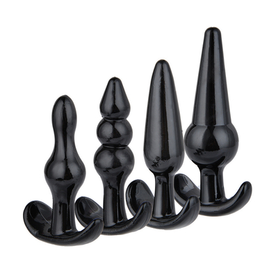sexo de venda quente xese Toy Anal Plug Set do TPE da castidade para a mulher